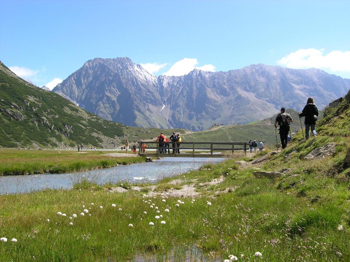 Ferienwohnung Bergland Sankt Leonhard im Pitztal Kültér fotó